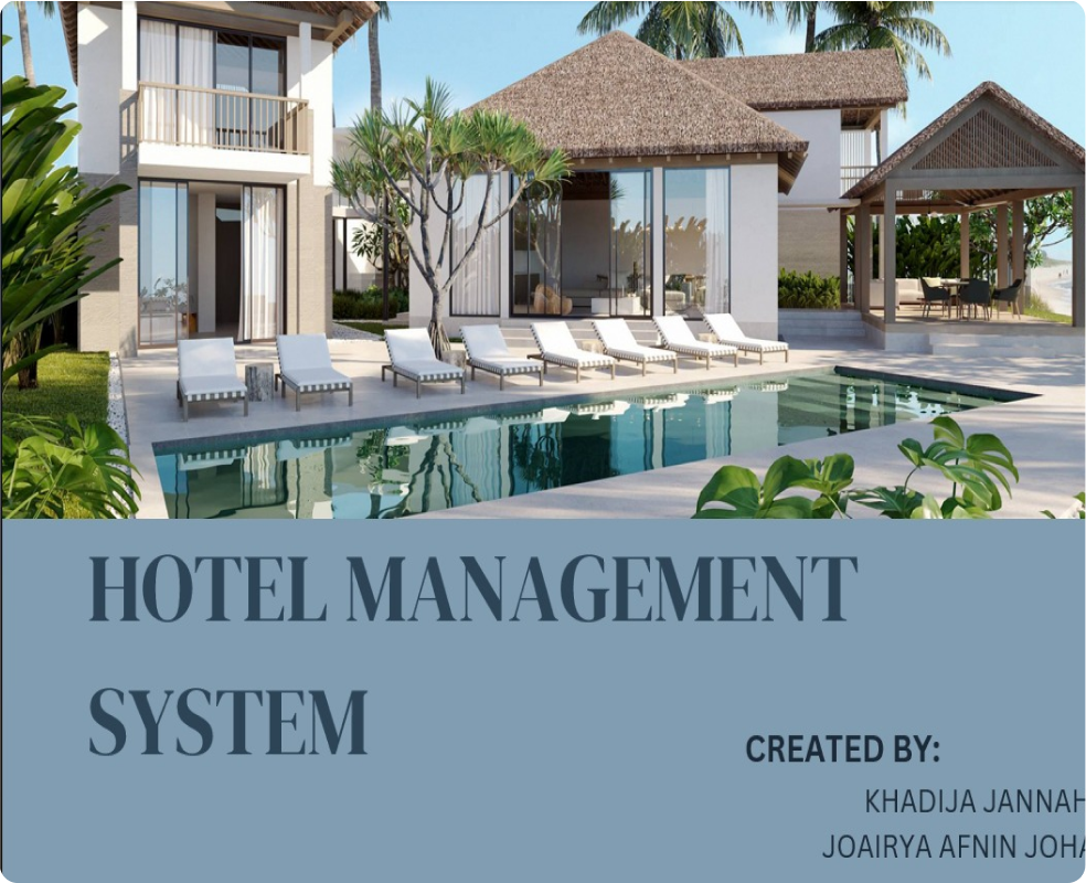 Hotel Management System